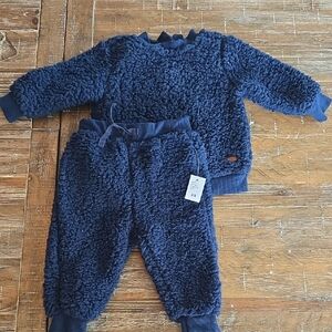 7 For All Mankind Navy Kids Matching Set